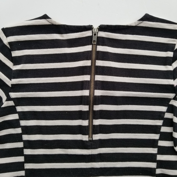 J. Crew Stripe Heavyweight Knit Tee - Picture 2 of 8